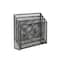 Mind Reader Black 3-Tier Jumbo Metal Mesh File Holder, Desktop File Box, Magazine & Document Organizer